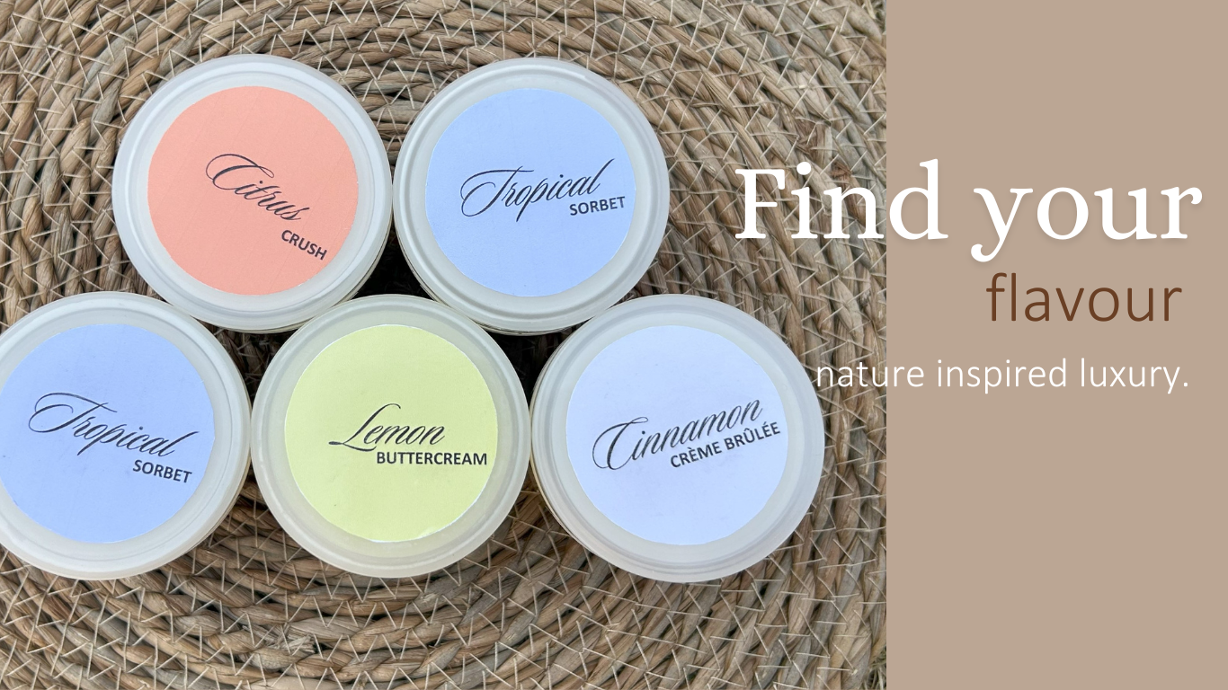 Body butter flavours